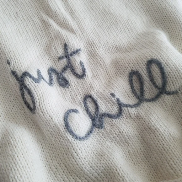 Aerie Crochet Knit Blanket Scarf - Picture 2 of 5